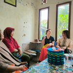 Fasilitasi Mahasiswa Maastricht University di Bank Sampah Pusdakota (3)
