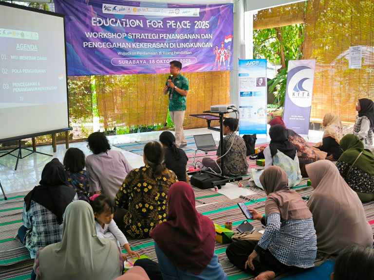 Education For Peace 2025 : Kolaborasi Pusdakota Bersama LSM Kita Bhinneka Tunggal Ika